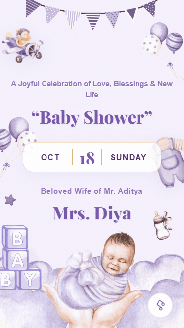 Auspicious Divine Baby Shower